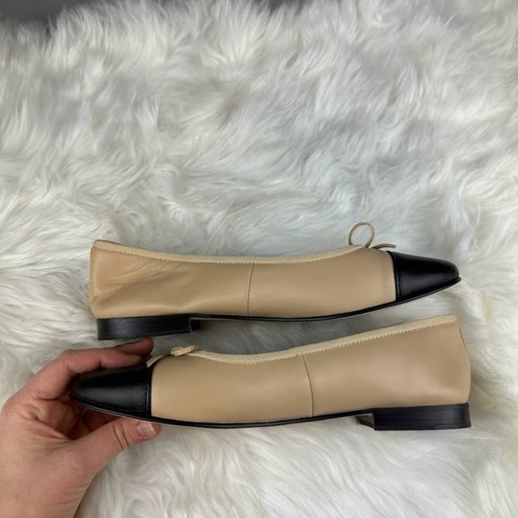 Jeffrey Campbell Arabesque Flats in Natural Black - Picture 5 of 7